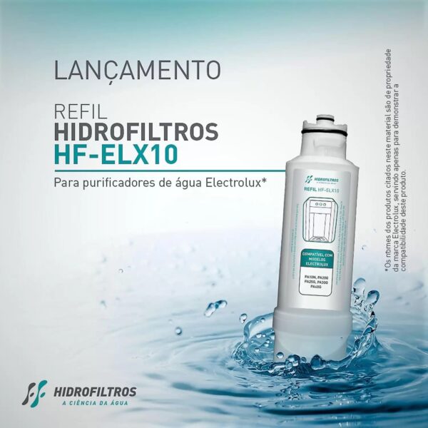 Refil Compativel Electrolux Pa10n Pa20g Pa25g PA30G Pa40g Hidrofiltros